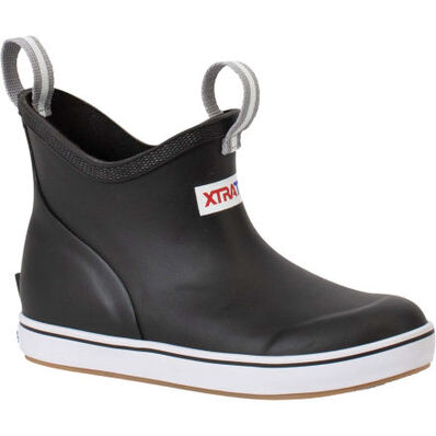 Load image into Gallery viewer, Xtratuf Kid&#39;s Ankle Deck Boot- Black (XKAB-000)
