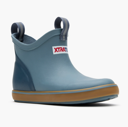 Xtratuf Kids Stormy Blue Ankle Deck Boot XKAB203