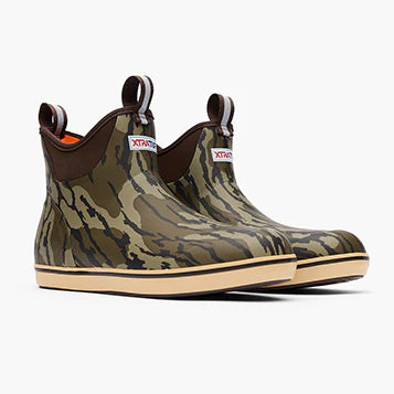 XTRATUF  Men's 6 in Mossy Oak™ Bottomland Ankle Deck Boot