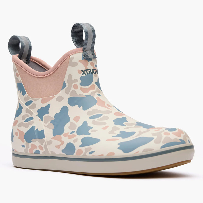 Load image into Gallery viewer, XTRATUF Women's Ankle Deck Boot (IVORY DUCK CAMO)

