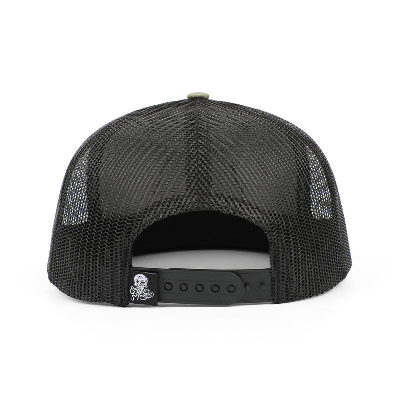 Load image into Gallery viewer, Tail Ale Green Trucker Mesh Snapback Hat
