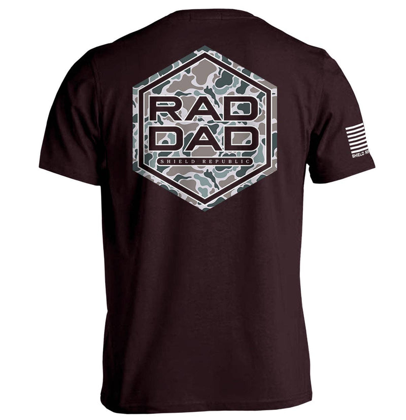 Load image into Gallery viewer, Shield Republic Rad Dad Duck Camo T-Shirt

