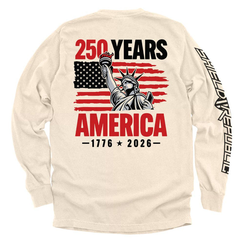 Load image into Gallery viewer, Shield Republic 250 Years Statue of Liberty T-Shirt
