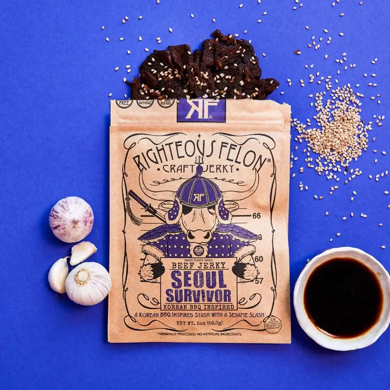 Load image into Gallery viewer, Seoul Survivor Korean BBQ Beef Jerky
