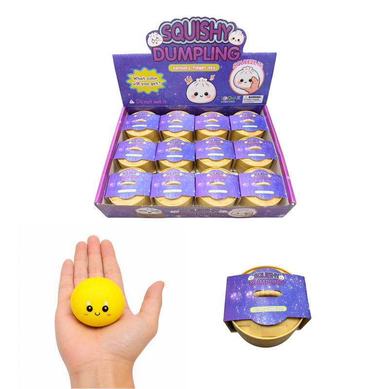 Load image into Gallery viewer, Mini Squishy Steam Bunz – Mystery Mini Dumplings (2 1/4") MSDS6
