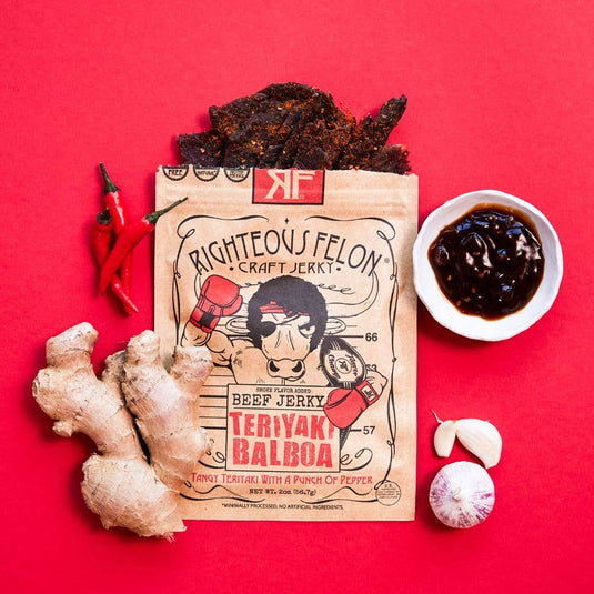 Teriyaki Balboa Jerky 1oz
