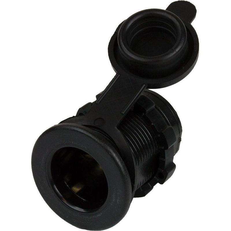 Load image into Gallery viewer, Sea Dog® 426115-1 - Deluxe 16 A 12 V Brass/Nylon Power Socket with Cap
