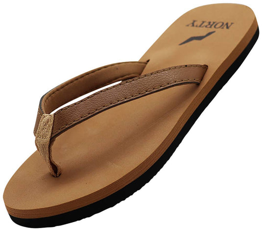 Norty WOMENS SANDAL FLIP FLOP CAMEL