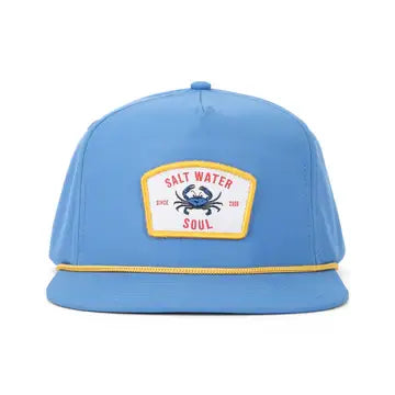 Youth Crab Blue Rope Snapback Hat
