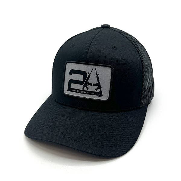 Load image into Gallery viewer, Shield Republic 2A Est 1791 Woven Patch Hat
