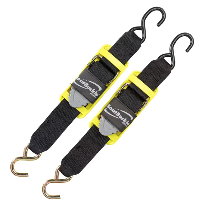 BoatBuckle Pro Series Transom Tie-Down 2-Pack - 2' x 2