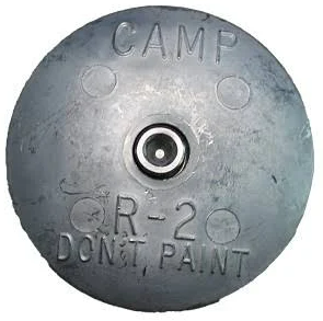 Camp R-2 Rudder Zinc (2-13/16")