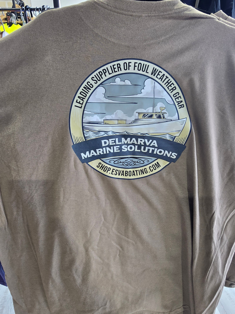 Load image into Gallery viewer, Delmarva Marine Solutions Boat Tee
