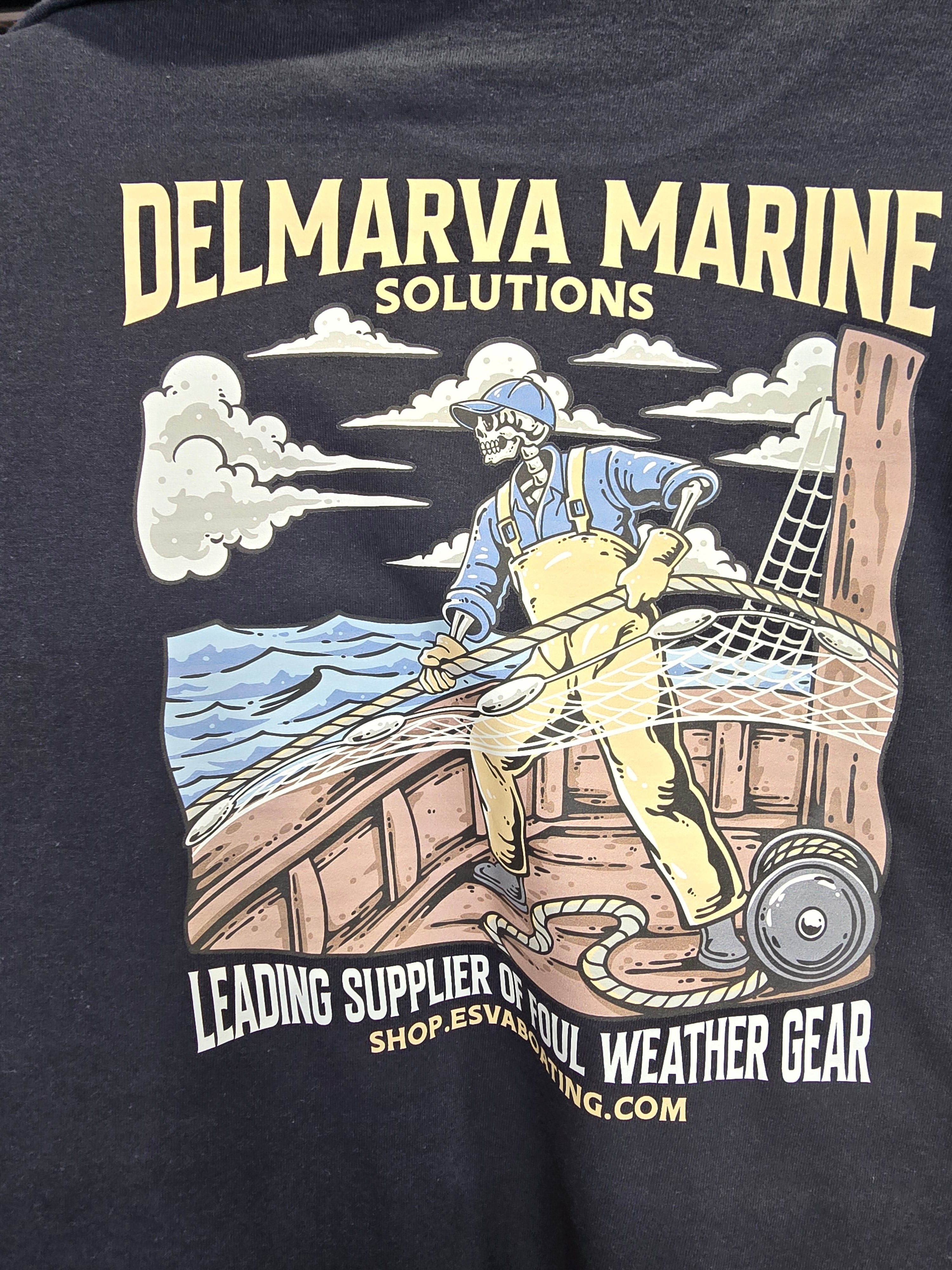 Delmarva Marine Solutions Men's Crabber Tee