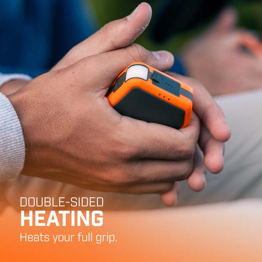 Rechargeable 10K Hand Warmer With Integrated Flashlight