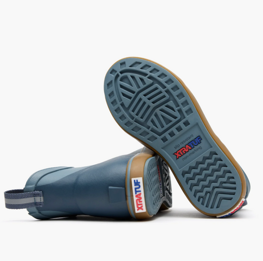 Xtratuf Kids Stormy Blue Ankle Deck Boot XKAB203