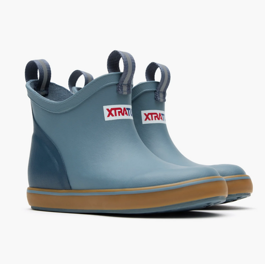 Xtratuf Kids Stormy Blue Ankle Deck Boot XKAB203