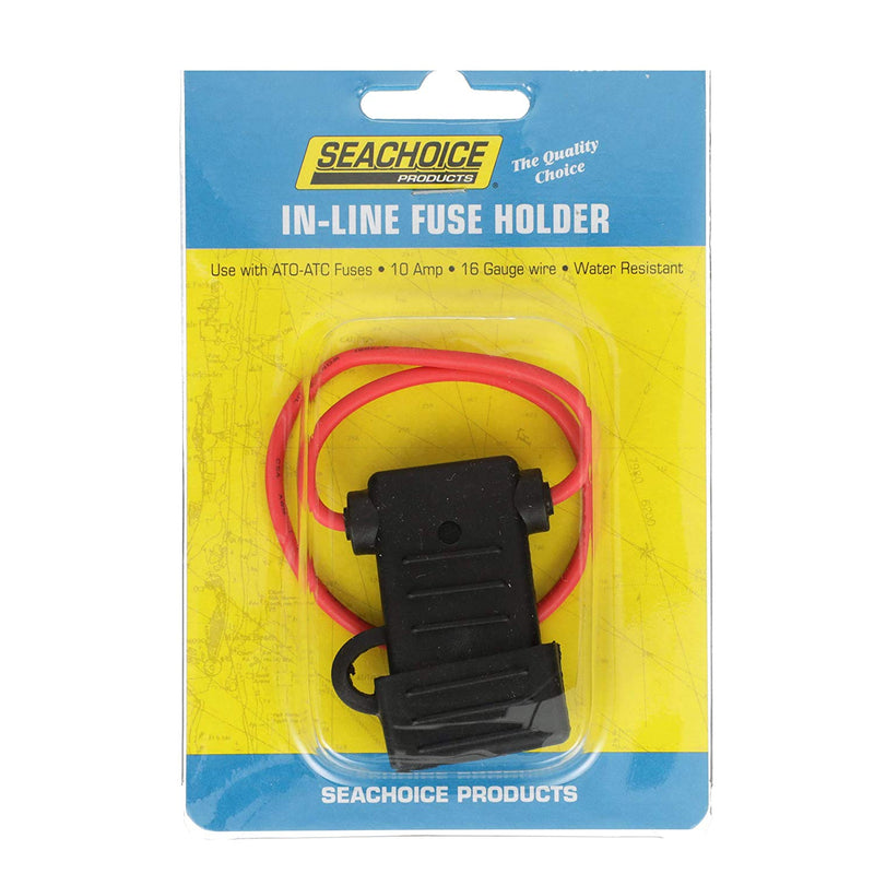 Load image into Gallery viewer, 12761 Seachoice 10 Amp Water Resistant In-Line Fuse Holder

