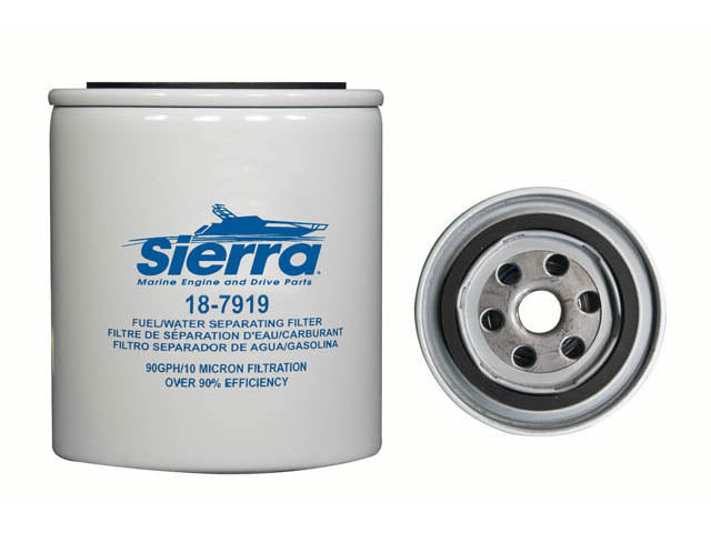 18-7919 Sierra Marine  Fuel Water Separator Filter (Spin On Replacement)