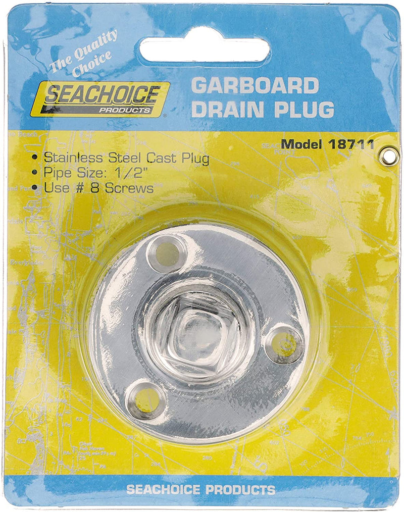 Load image into Gallery viewer, 18711 Seachoice Stainless Steel 1/2&quot; Garboard Drain
