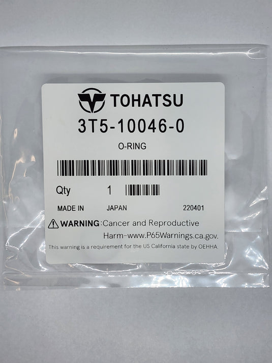 3T5-10046-0 Tohatsu O-Ring 3T5100460M