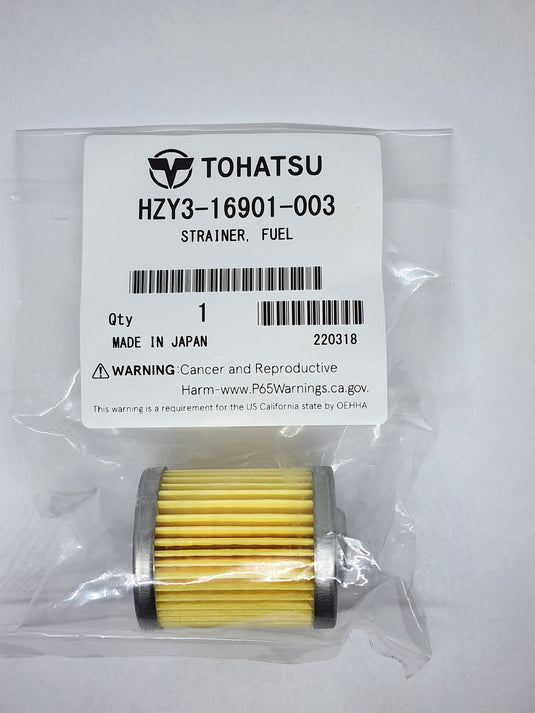 HZY3-16901-003 Tohatsu Fuel Filter For BFT Models