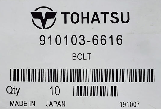 Tohatsu Bolt 9101036616M