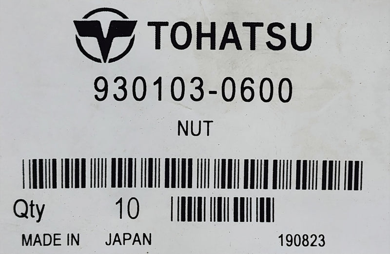 Load image into Gallery viewer, 9301030600M Tohatsu Nut
