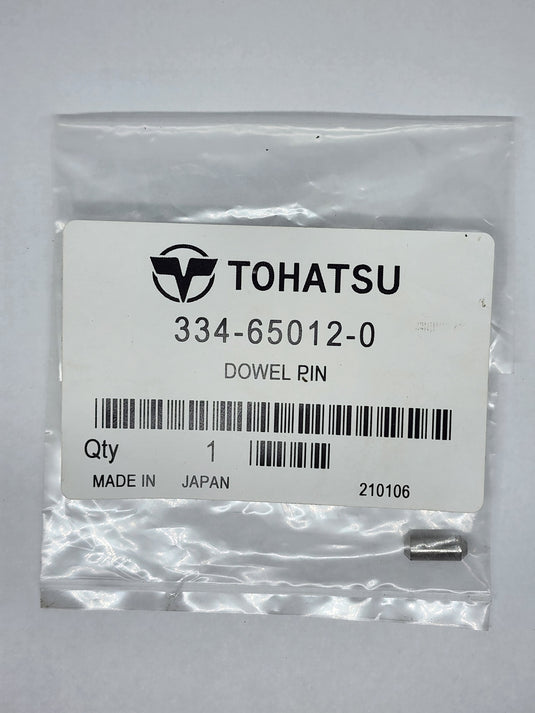 Tohatsu Dowel Pin 334-65012-0