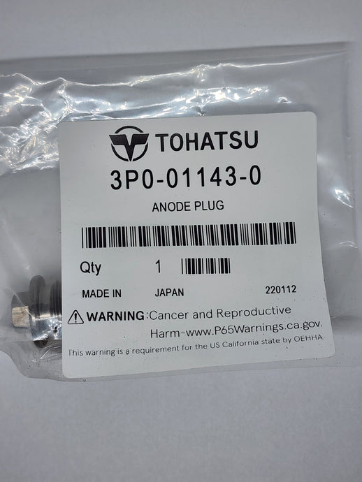 3P0-01143-0 Tohatsu Anode Plug