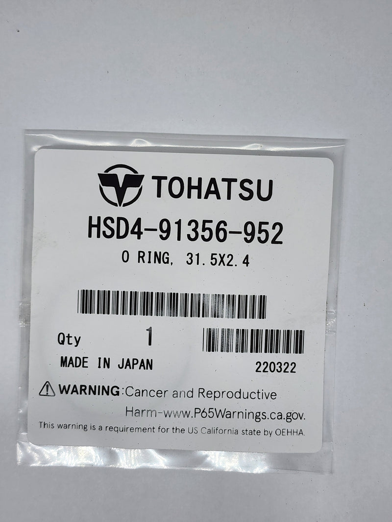 Load image into Gallery viewer, HSD4-91356-952 Tohatsu O-Ring
