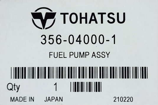 356-04000-1 Tohatsu Fuel Pump Assy.