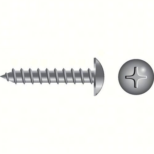Seachoice 00936 Stainless Steel Phillips Truss Head Tapping Screw-  (100 pack)