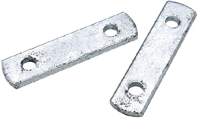 Seachoice® 55201 - 4-1/16" L x 1" W Galvanized Steel Frame Tie Plates