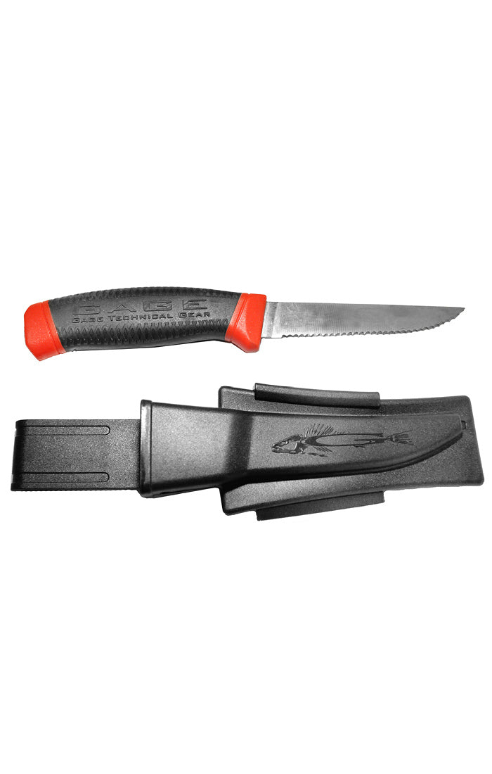Load image into Gallery viewer, Grundens Technical Deck Knife With Sheath
