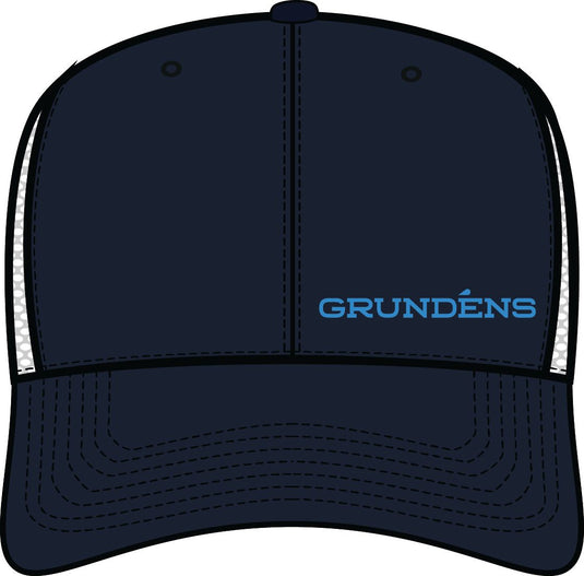Grundens Offset Embroidered Logo Trucker