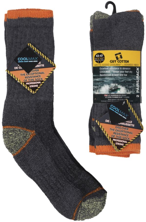 Load image into Gallery viewer, Guy Cotten Arctic Coolmax Socks w/ Kevlar®
