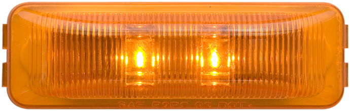Optronics Fleet Count LED Thin Marker Light, Amber MCL61AS