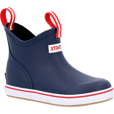 Xtratuf Kid's Ankle Deck Boot- Navy Blue (XKAB200)