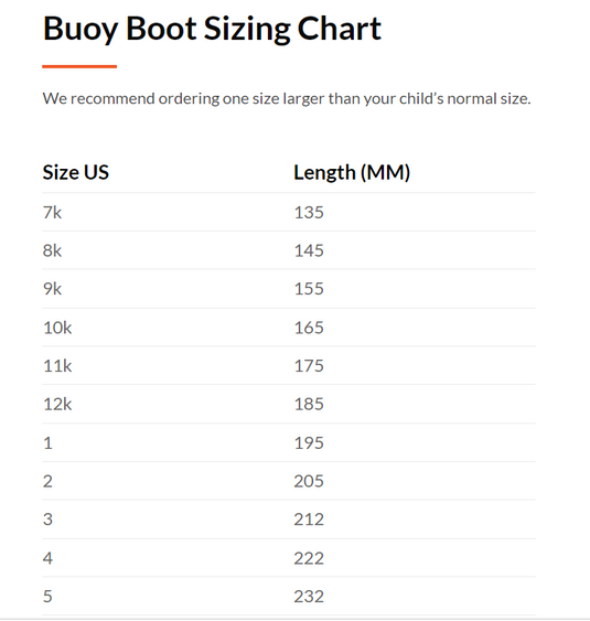 Buoy Boots Children's Deck Boot- (BB111)