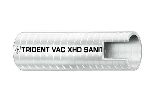 148-0346 Trident 3/4" ID VAC X.H.D. Sanitation Hose SOLD BY THE FOOT