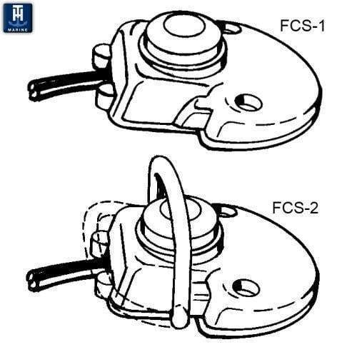 FCS-1-DP T&H Sure Foot Trolling Motor Foot Switch